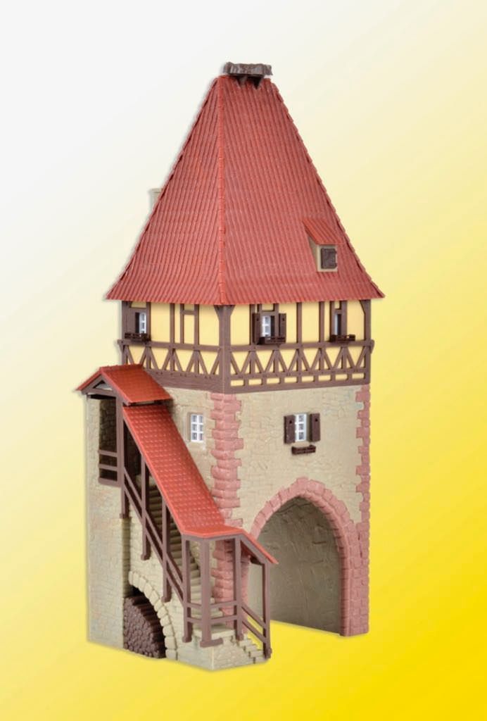 Kibri 38470 - Fachwerkturm mit Tor H0 1:87