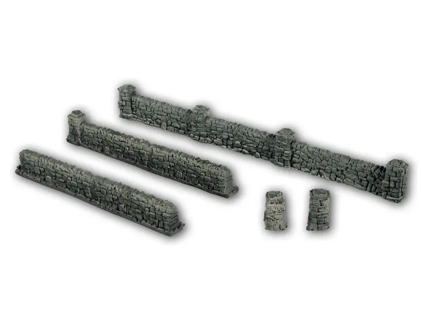 Noch 58280 - Mauern aus Granit H0 1:87