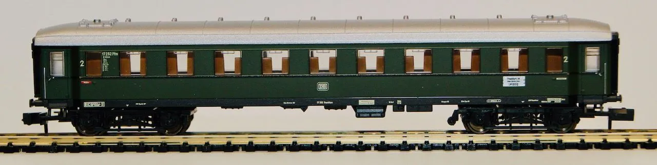 Fleischmann 8632 - FLEISCHMANN - Schnellzugwagen DB Ep.III 2.Kl. B4üe N 1:160