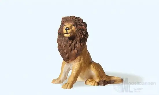 Preiser 47505 - Löwe sitzend 1:25