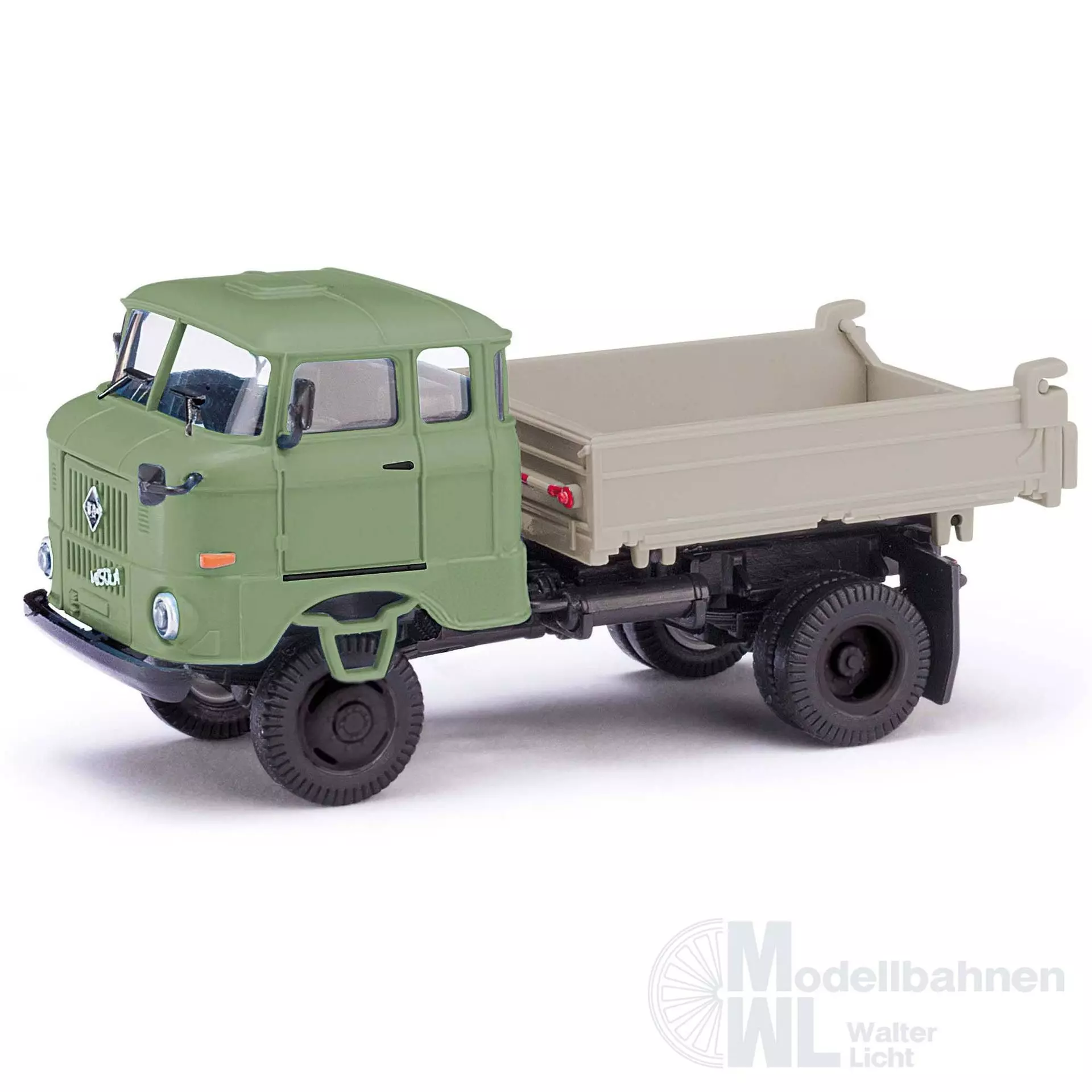 Busch 95288 - IFA W50 LA 3 Seitenkipper Blassgrün H0 1:87
