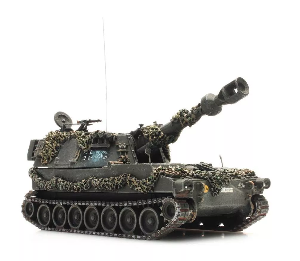 ARTITEC b.v. 6870094 - Panzer M109G Gefechtsklar Bundeswehr Deutschland H0 1:87