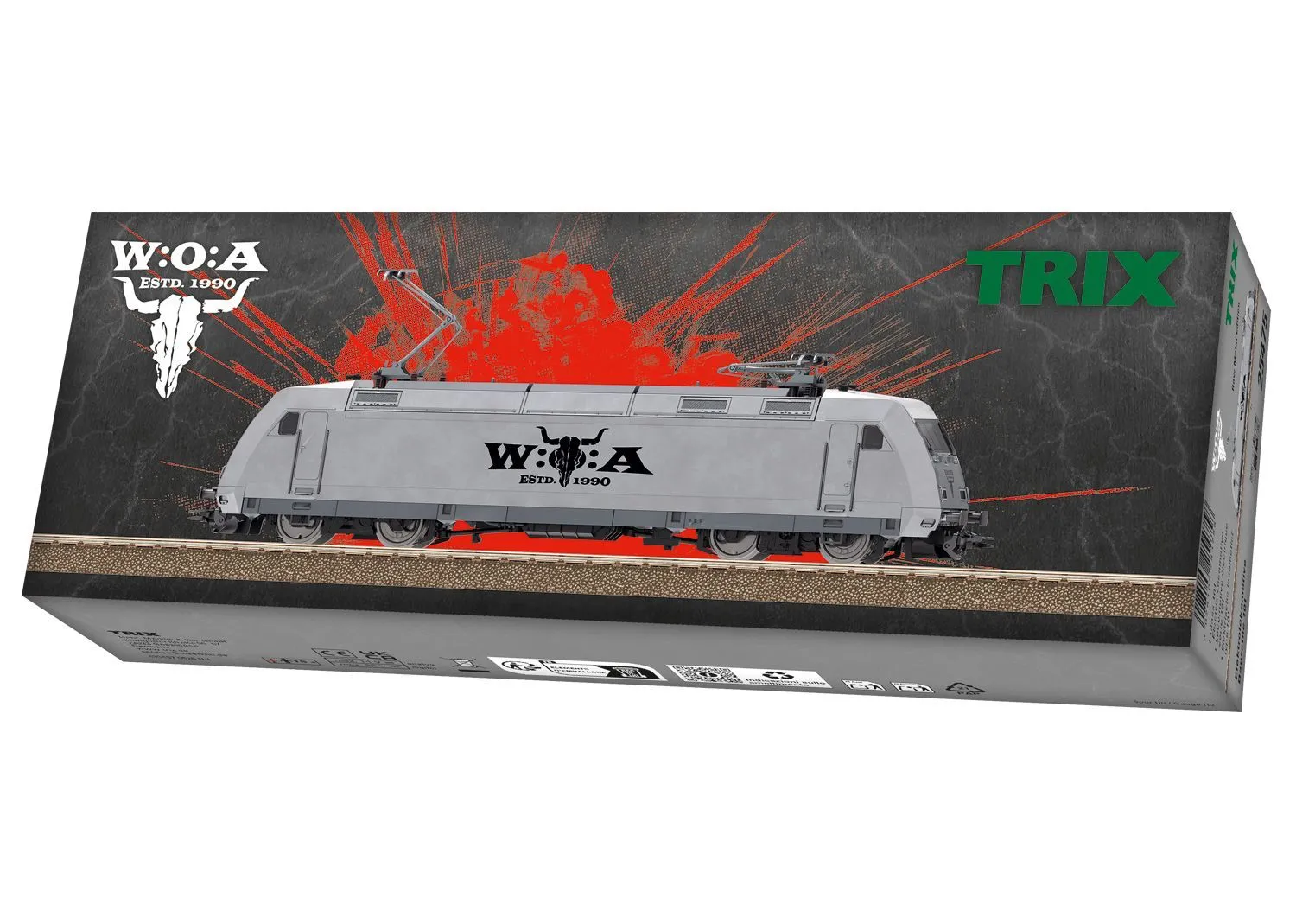 Trix 25475 - E-Lok BR 101 W:O:A Ep.VI Metall Edition H0/GL Sound