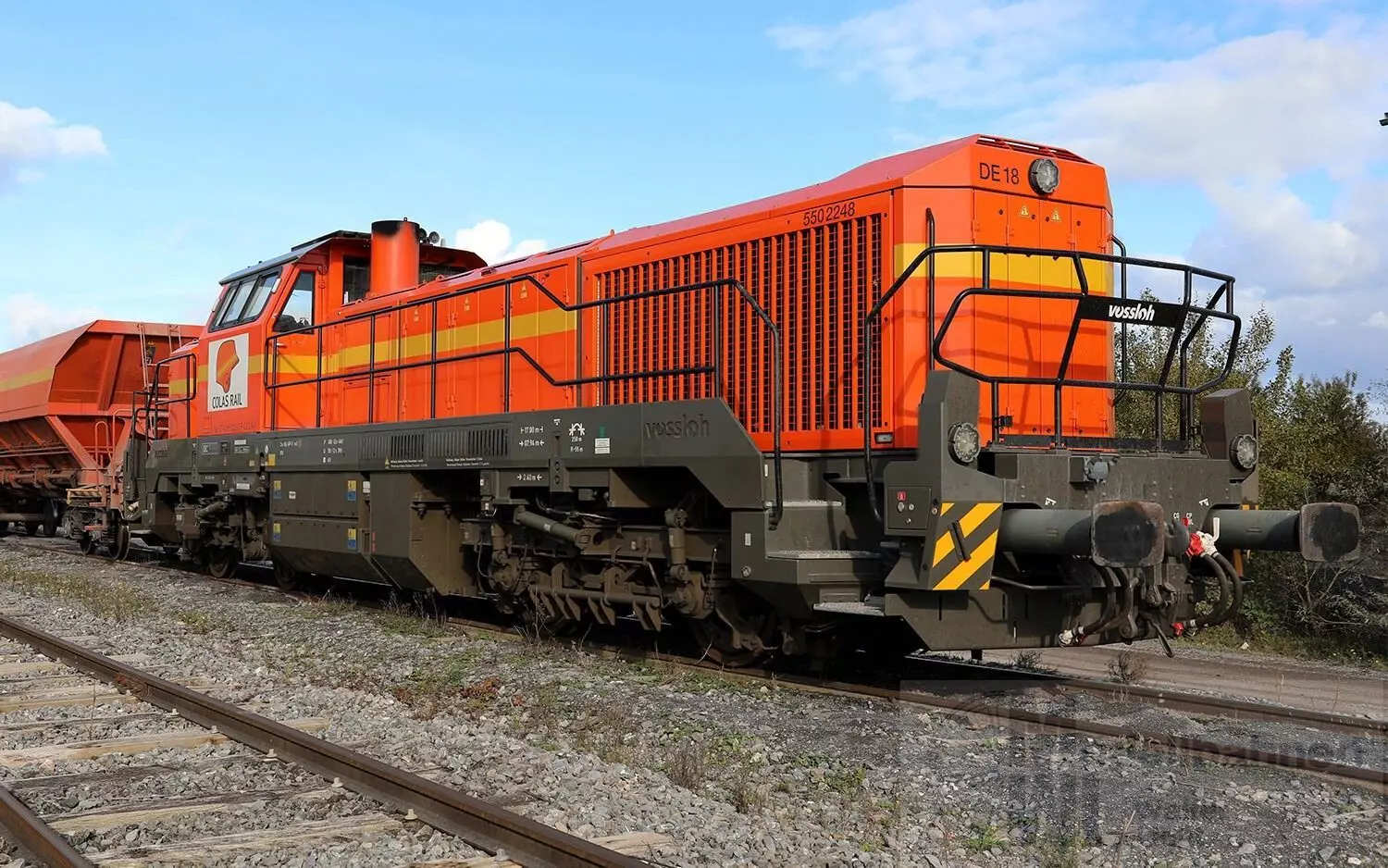 Jouef 2440 - Diesellok DE 18 Colas Rail Ep.VI H0/GL