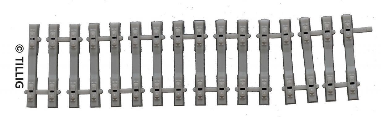 Tillig 85034 - Betonschwellenband Länge 110 mm H0/GL