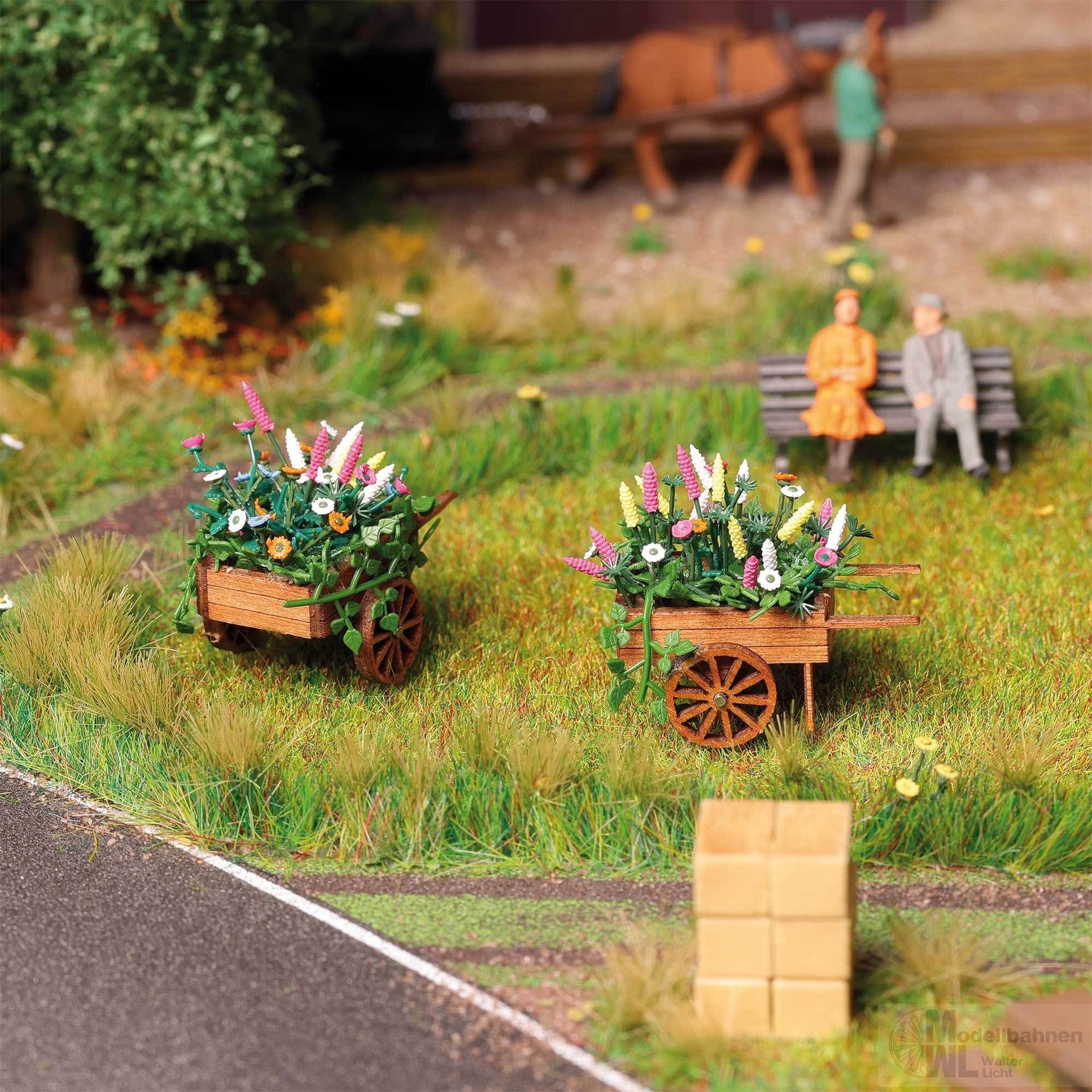 Busch 1279 - Blumenwagen H0 1:87