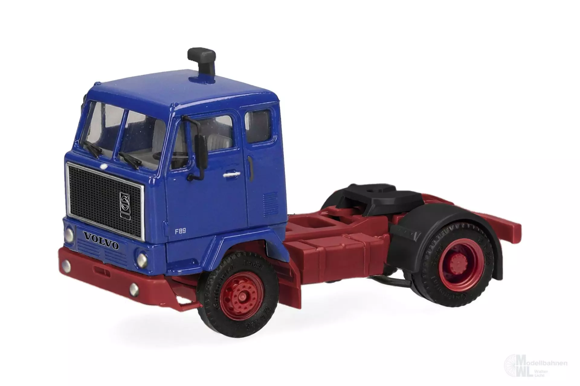 Herpa 321587 - Volvo F89 ZM 2a blau H0 1:87