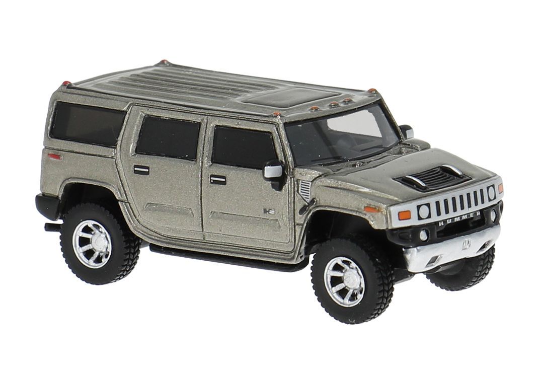 BoS-Models 87452 - Hummer H2 grau metallic H0 1:87