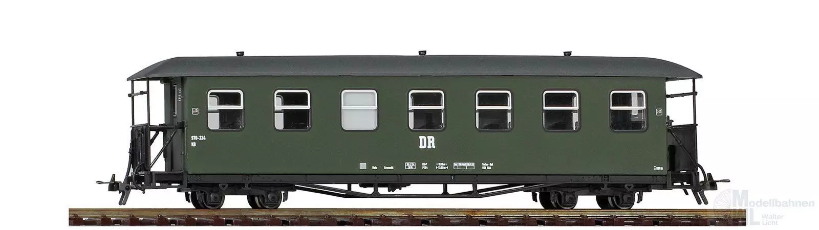 Bemo 3021813 - Personenwagen DR Ep.IV 970-400 Modernisierungswagen H0e