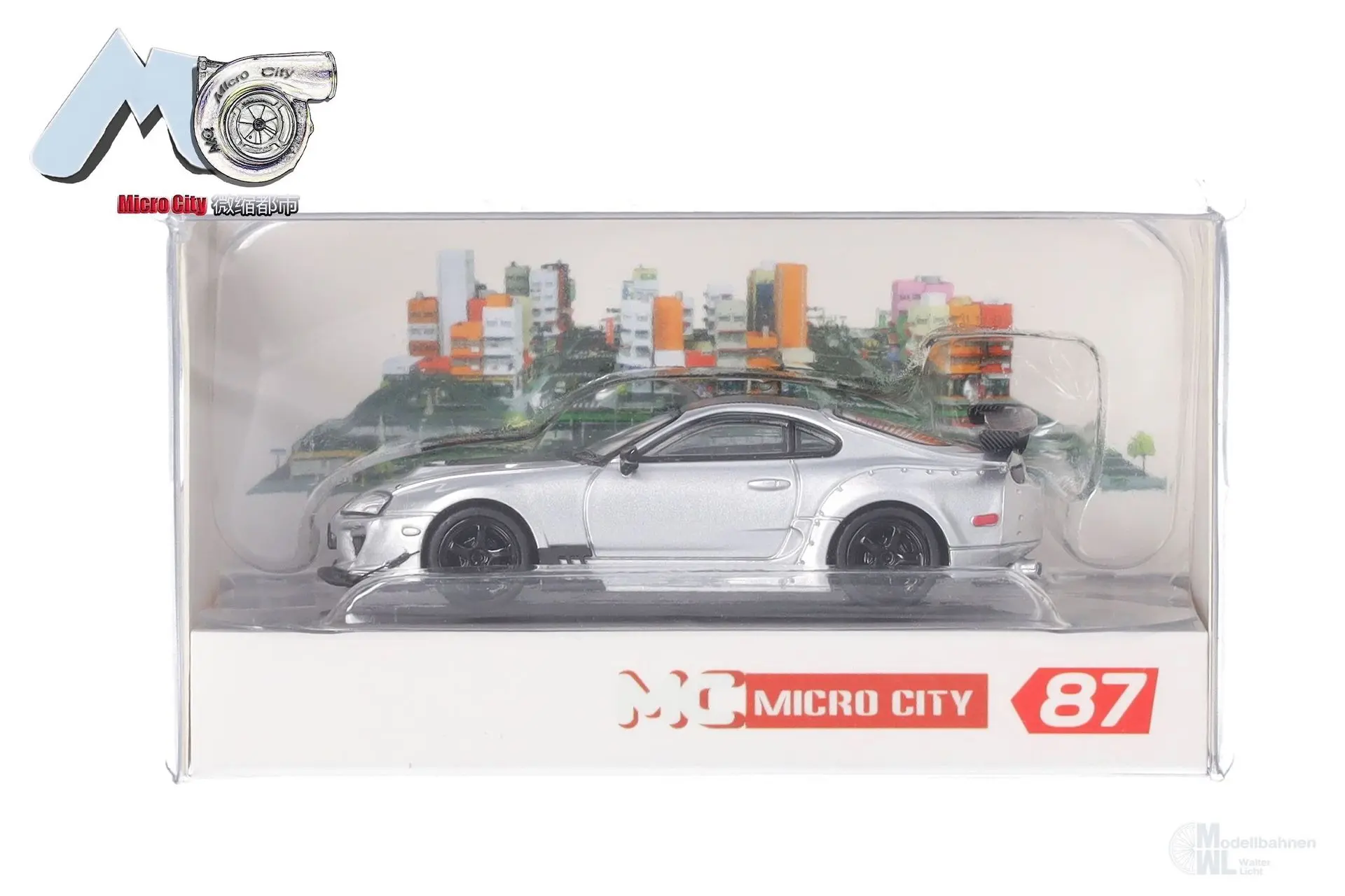 Herpa 87MC000017 - Toyota Supra silber 1993-2002 H0 1:87