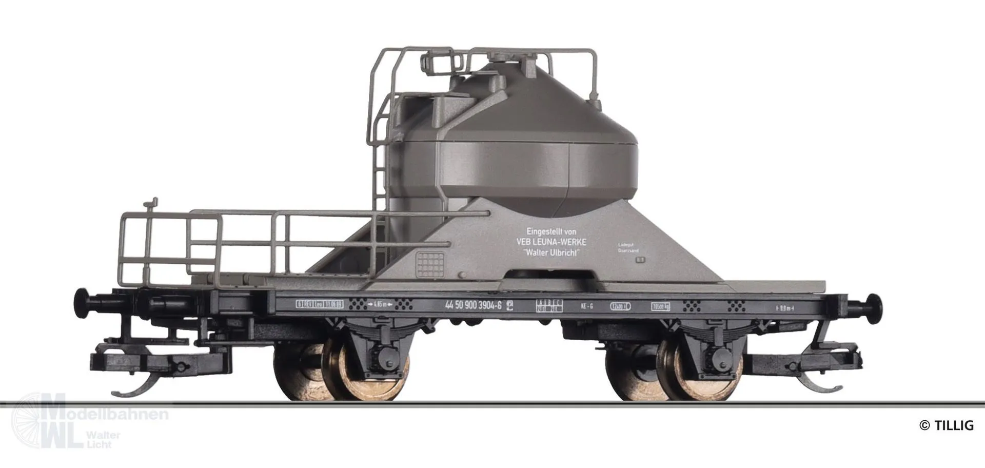 Tillig 502578 - Quarzsandwagen DR Ep.IV (ex. 14725) TT 1:120