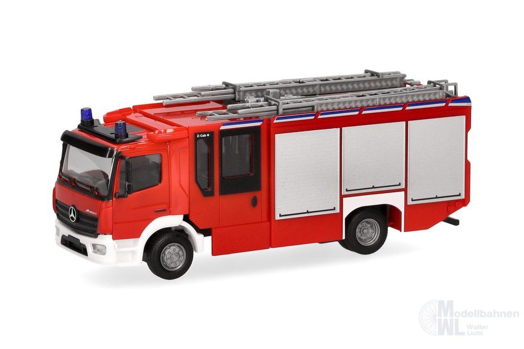 Herpa 098632 - Mercedes-Benz Atego 13 Z-Cab Feuerwehr H0 1:87