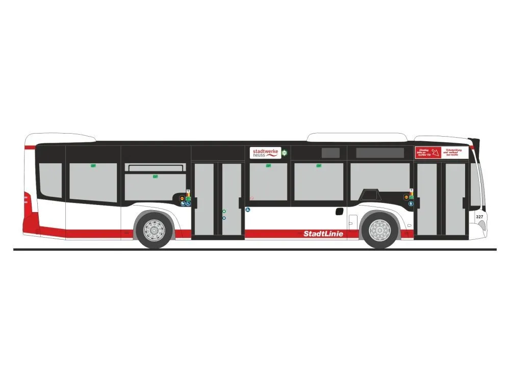 Rietze 69346 - Mercedes-Benz Citaro ´12 Stadtwerke Neuss H0 1:87