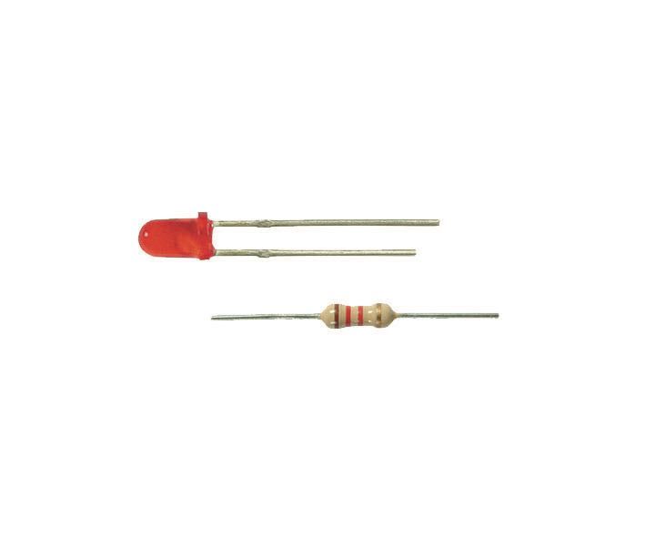 Viessmann 3550 - LED 3mm 4 Stück rot