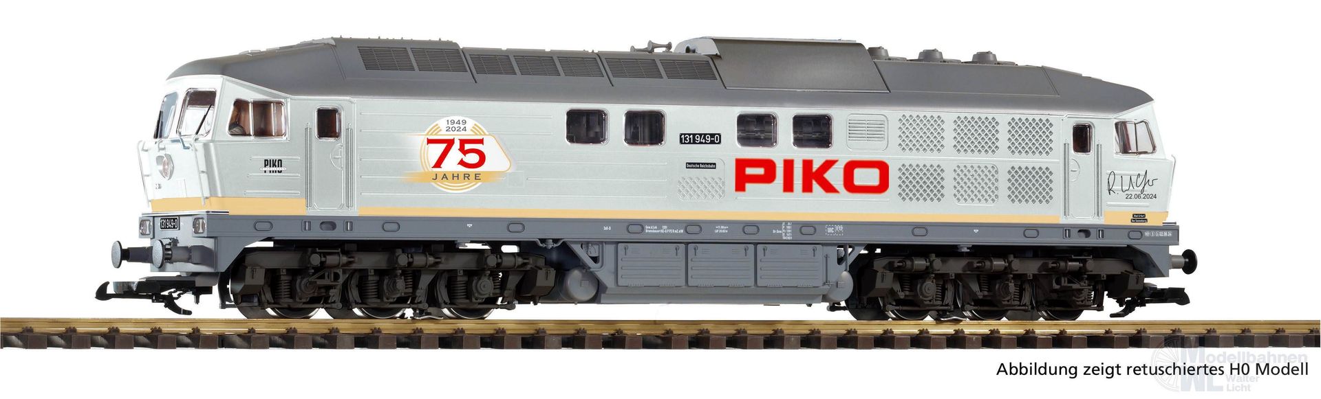 Piko 37585 - Diesellok BR 131 75 Jahre PIKO SPUR G 1:22,5 Piko 37585 - Diesellok BR 131 75 Jahre PIKO SPUR G 1:22,5