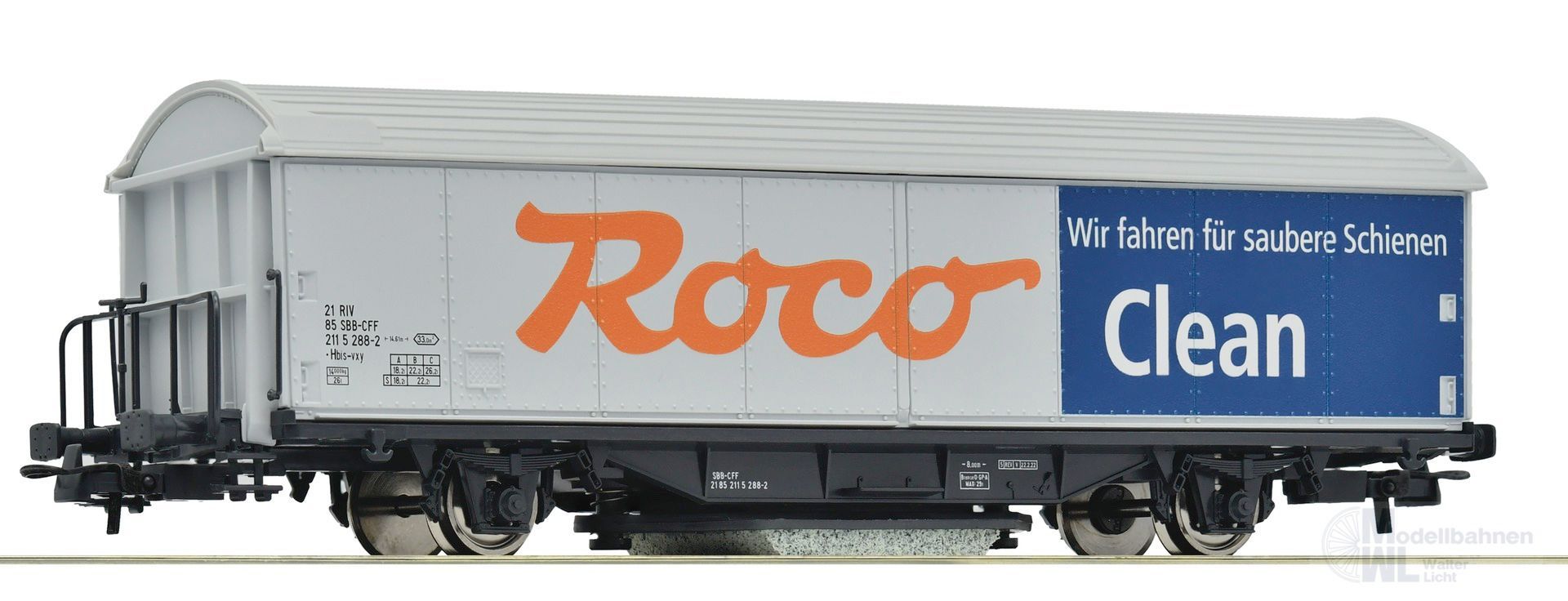 Roco 46400 - Schienenreinigungswagen Roco Clean H0/GL