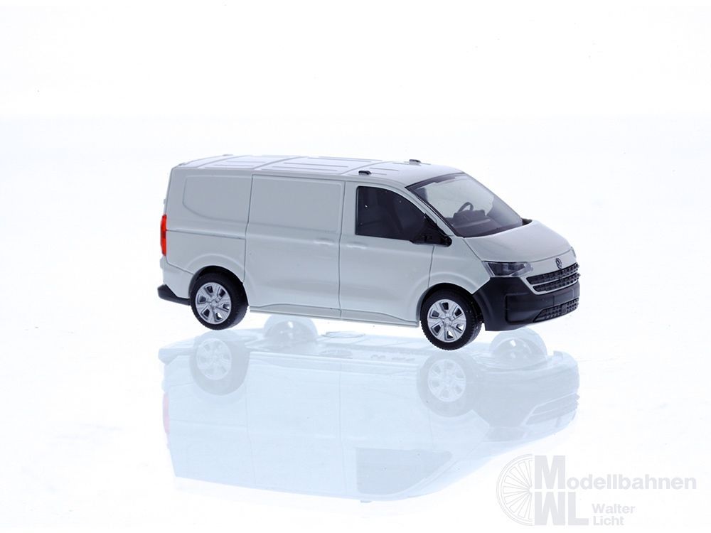Rietze 11722 - Volkswagen e-Transporter T7 Kasten KR FD clear white H0 1:87