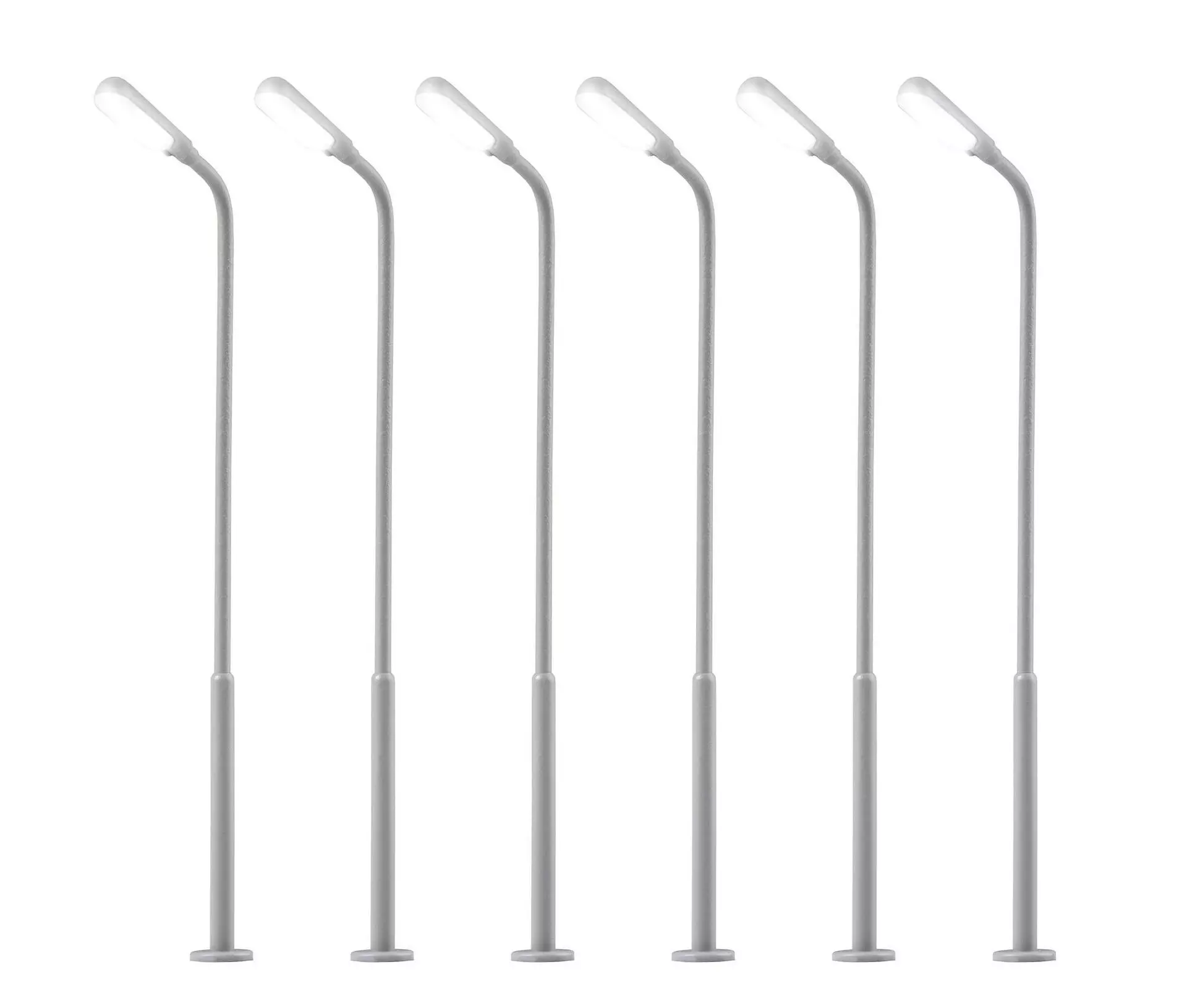 Viessmann 69906 - Peitschenleuchte LED weiß 5+1 TT 1:120