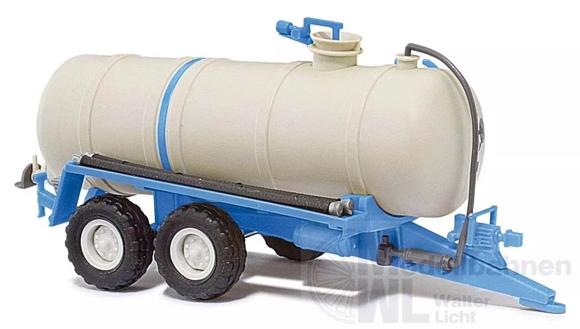 Busch 42867 - Tankanhänger HTS 100 blau H0 1:87