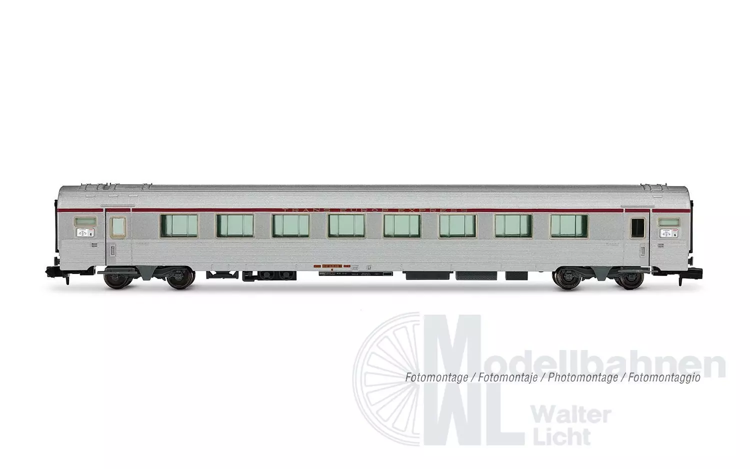 Arnold 4503 - Personenwagen SNCF Ep.IV TEE Mistral A8tu N 1:160