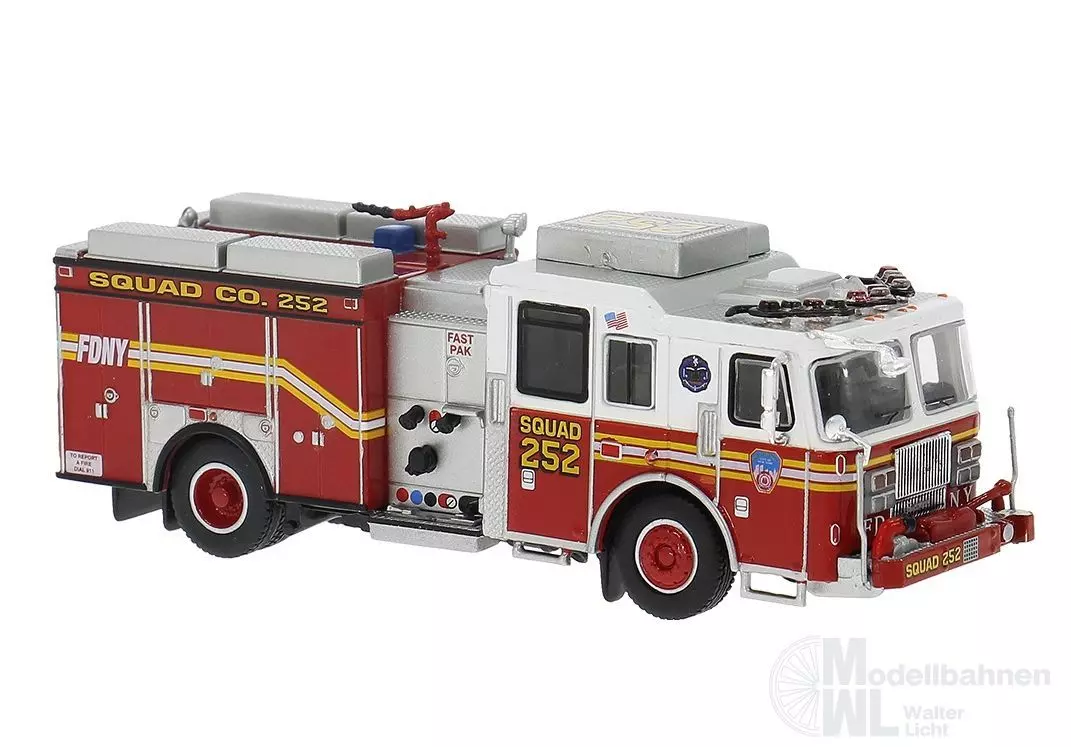 PCX-Models 870843 - Seagrave Attacker 2013 FDNY - Brooklyn H0 1:87