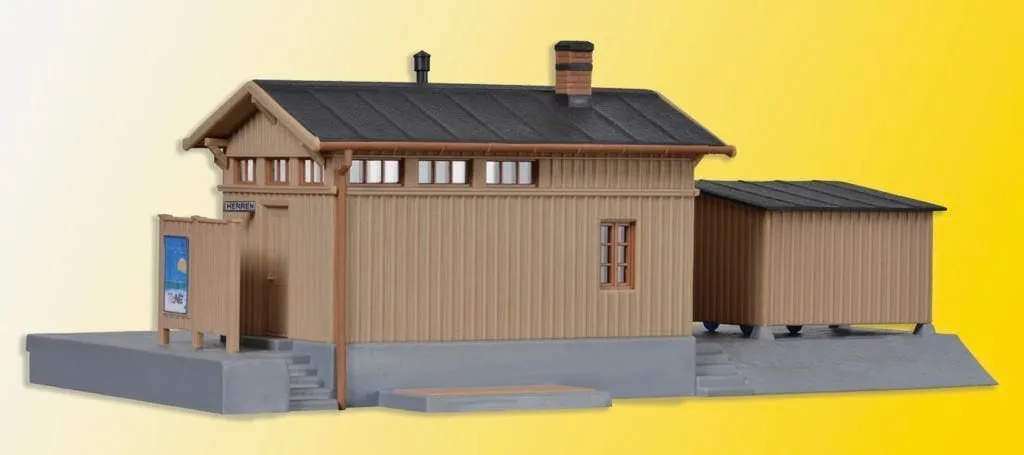 Kibri 39349 - Nebengebäude mit Schuppen H0 1:87