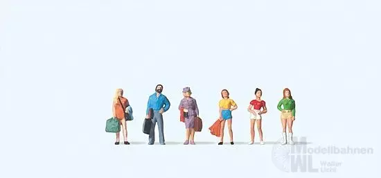 Preiser 79023 - Reisende, Teenager N 1:160