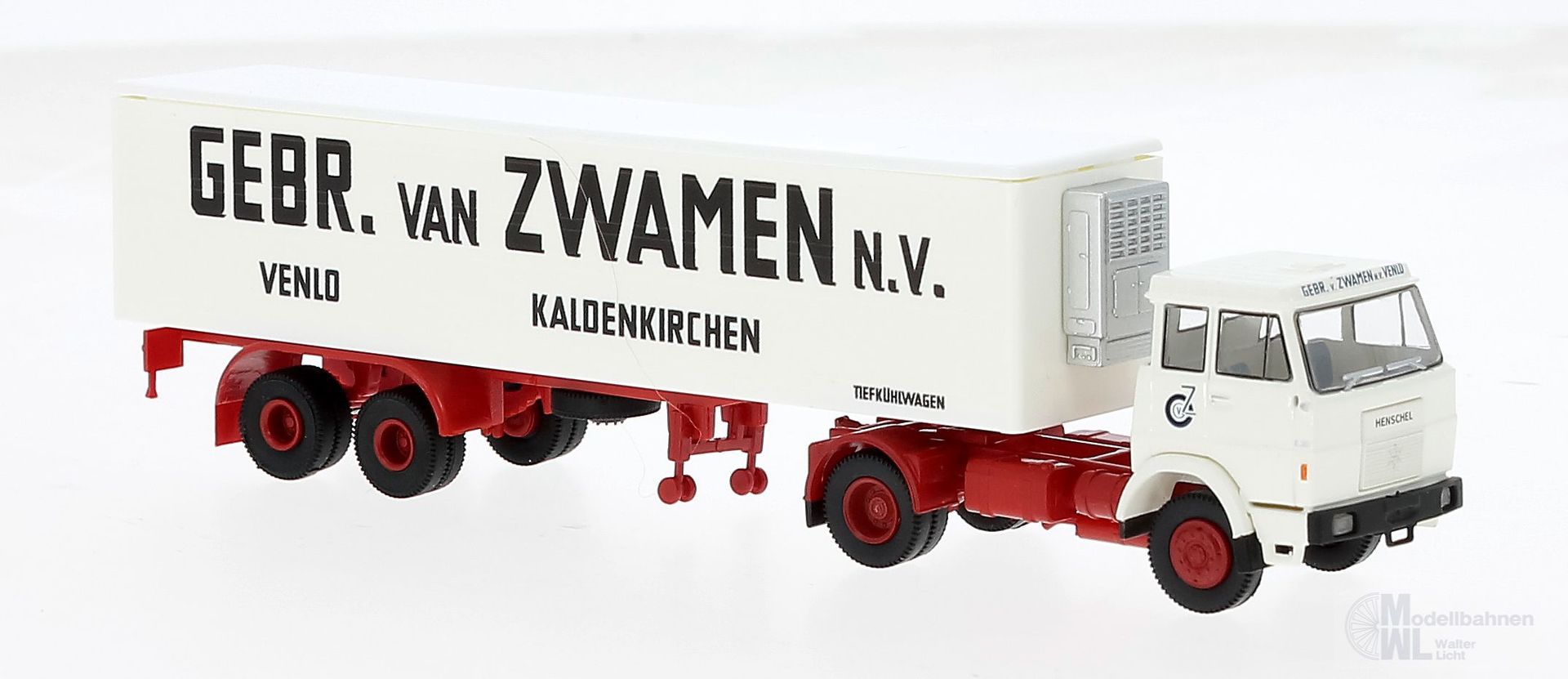 Brekina 82255 - Henschel F161 Koffer-SZ von van Zwamen H0 1:87 Brekina 82255 - Henschel F161 Koffer-SZ von van Zwamen H0 1:87