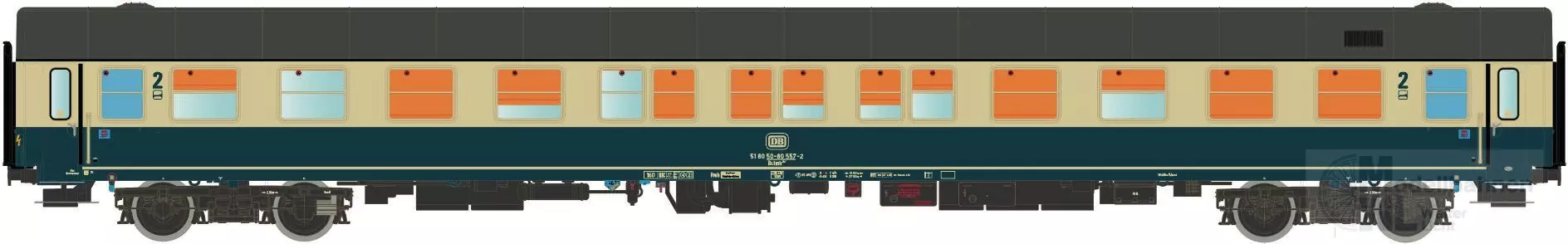 LS Models 46189 - Liegewagen DB Ep.IV/V Bctm 257 Scheibenbremse H0/GL