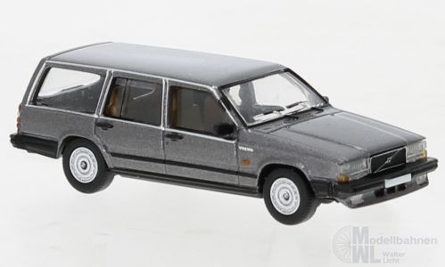 PCX-Models 870665 - Volvo 740 Kombi metallic-dunkelgrau 1985 H0 1:87