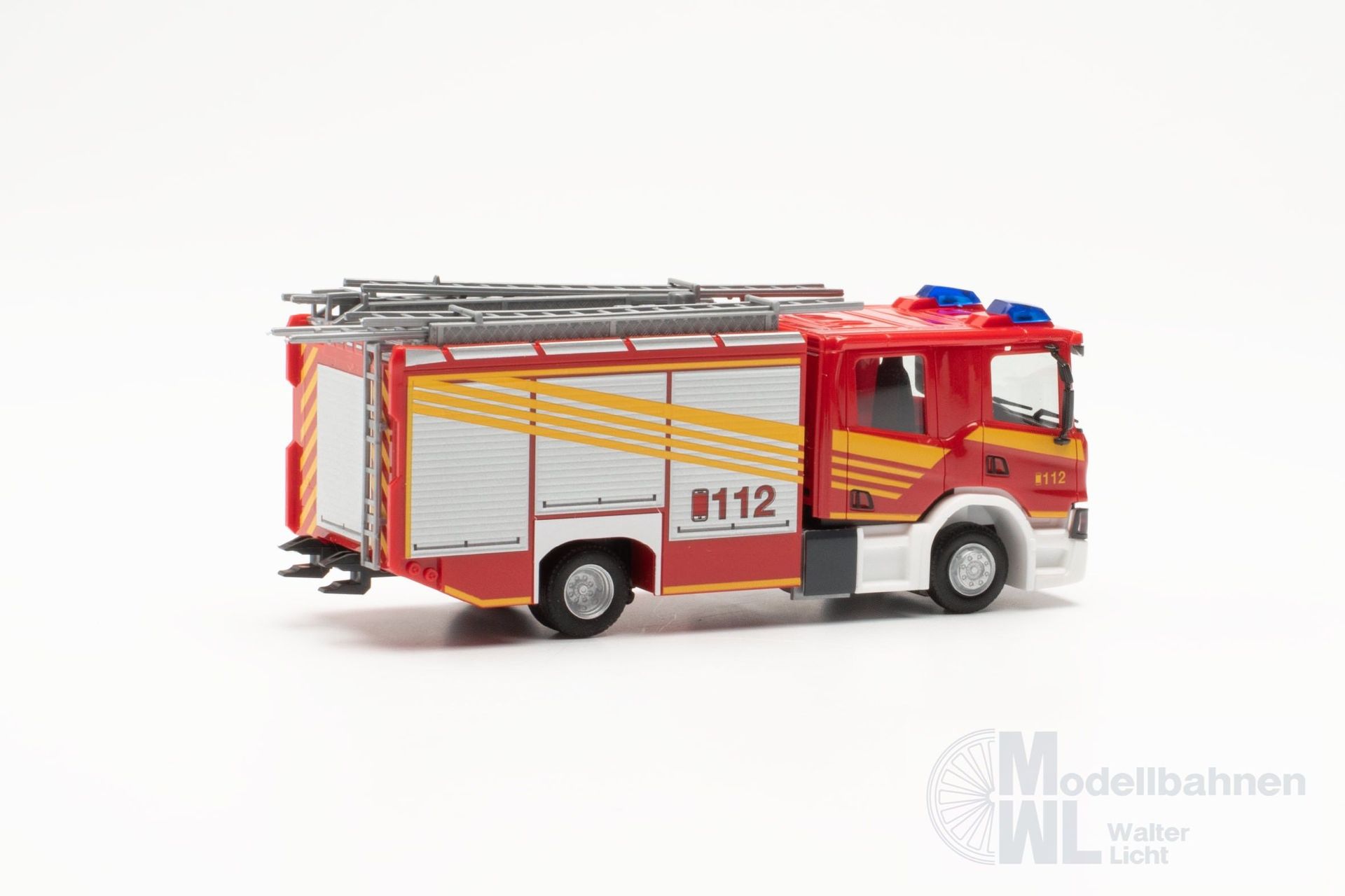 Herpa 097505 - Scania CP Crewcab Löschfahrzeug Feuerwehr H0 1:87