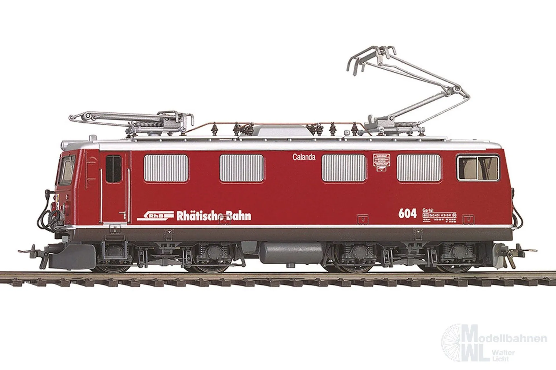 Bemo 1252127 - RhB Ge 4/4 I 607 Surselva Universallok H0m