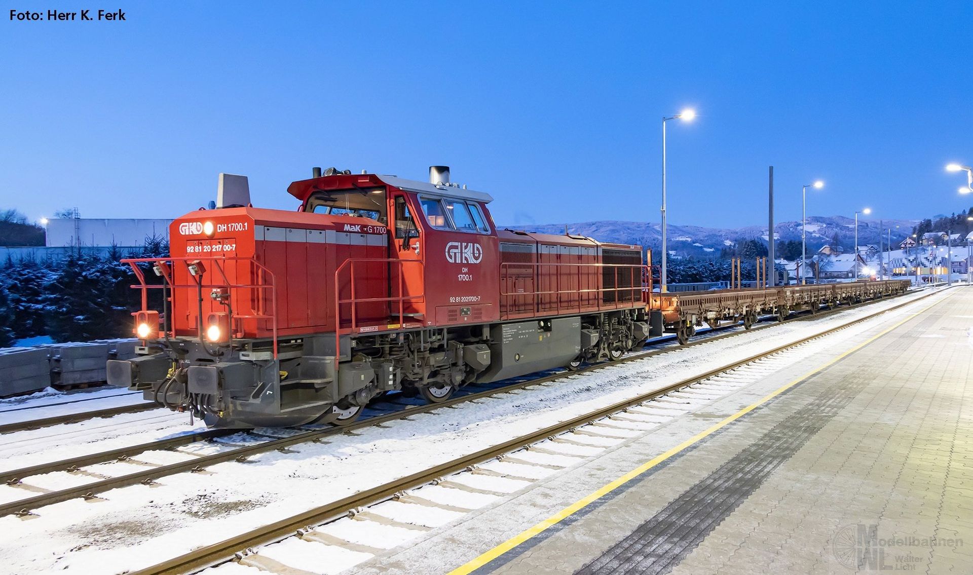 Piko 59079 - Diesellok G1700 GKB Ep.VI H0/WS