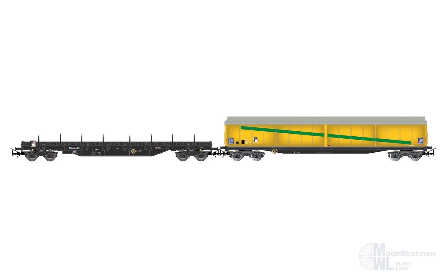 Jouef 6332 - Güterwagen Set ETF Ep.V/VI 2.tgl. H0/GL