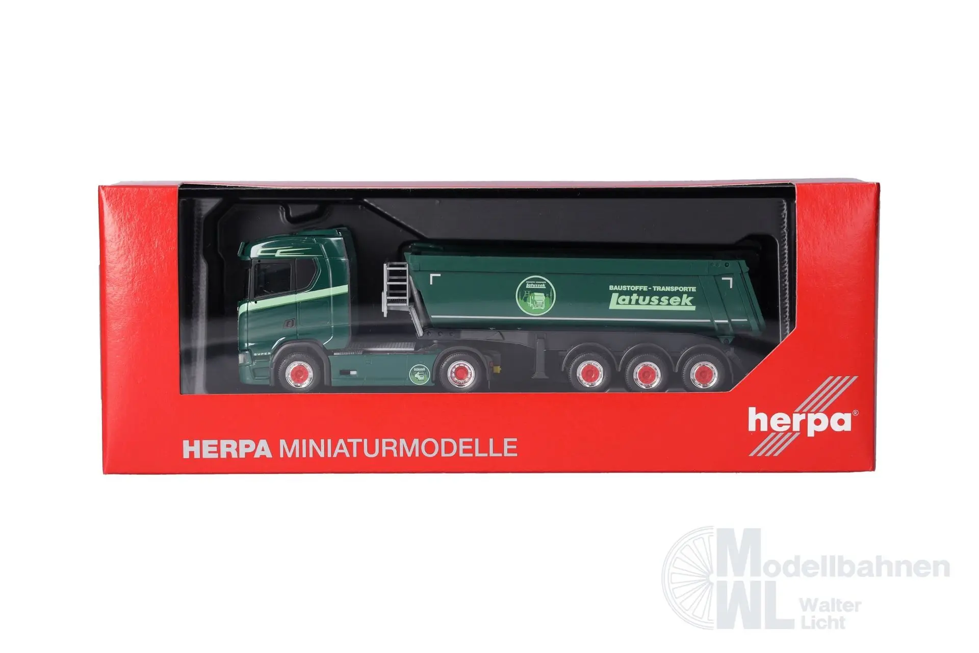 Herpa 320337 - Scania CS 20 ND Rundmulden-Sz H0 1:87