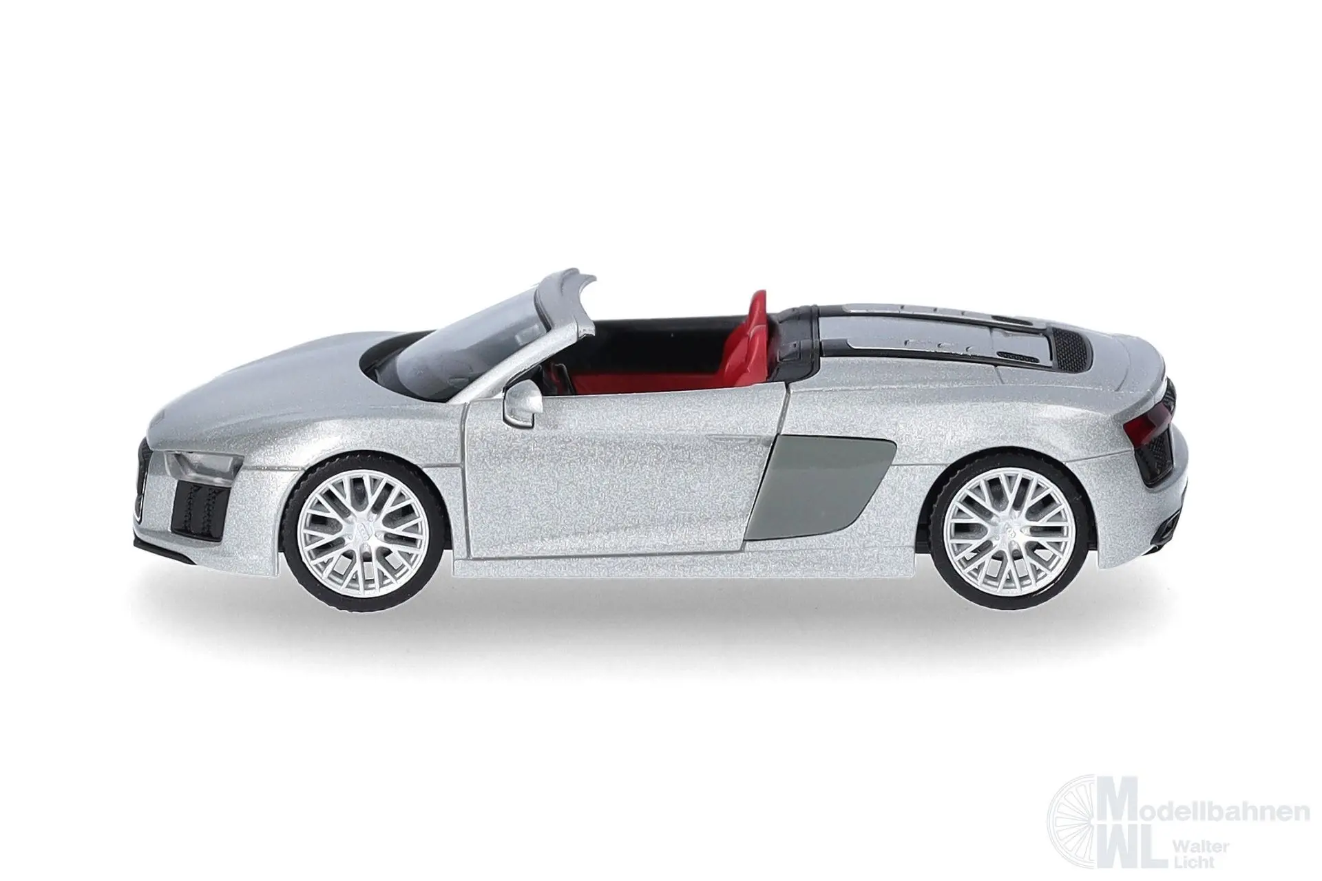 Herpa 038690-002 - Audi R8 V10 Spyder eissilber H0 1:87