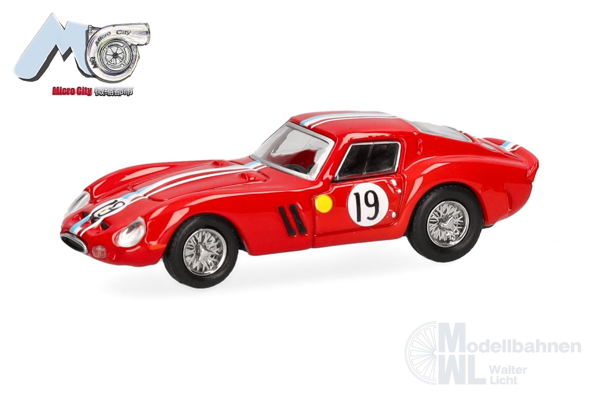 Herpa 87MC000062 - Ferrari 250 GTO 19 rot H0 1:87