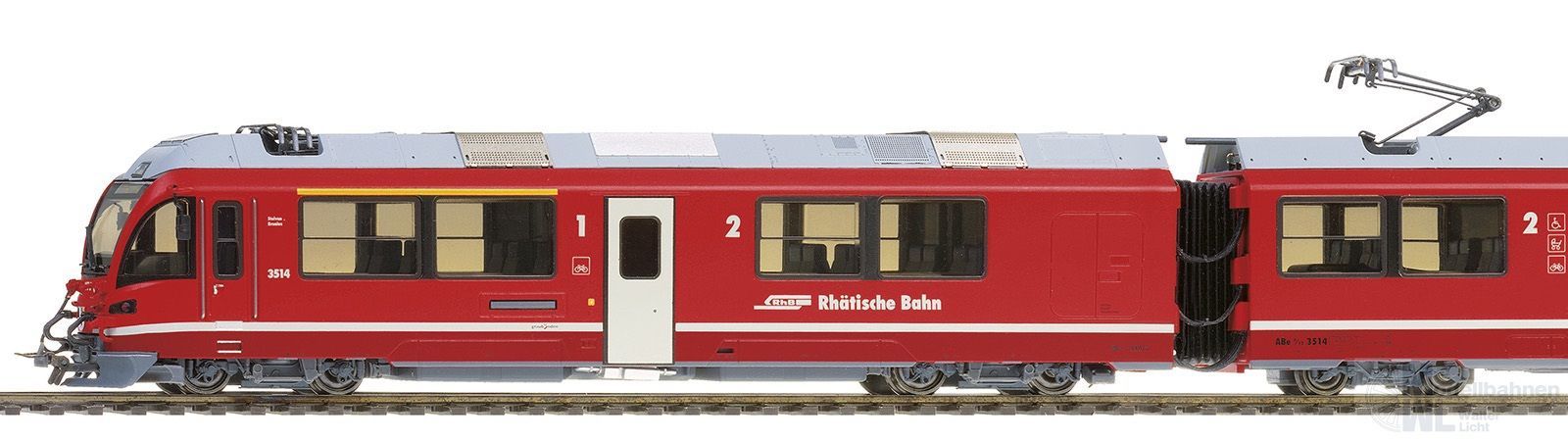 Bemo 7244117 - Triebzug ABe 8/12 RhB Ep.VI Allegra 3507 Benedet Fontana H0m