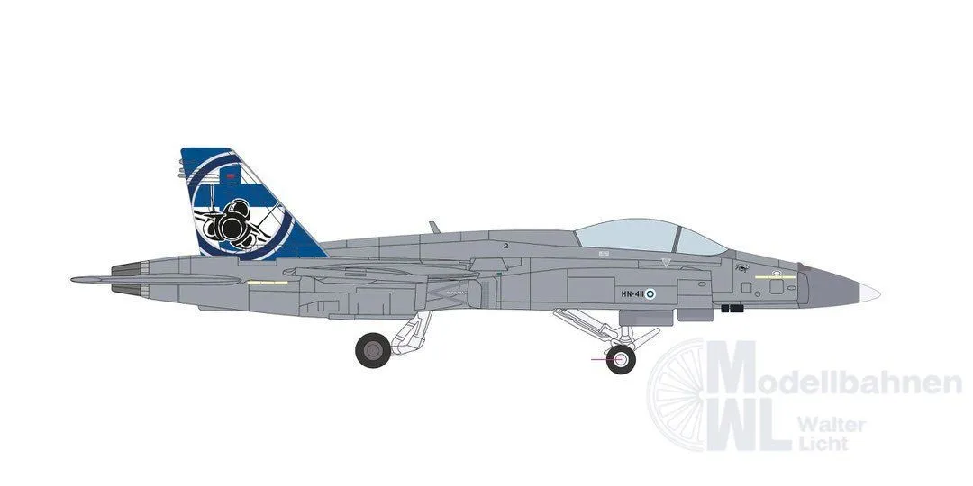 Herpa 574211 - F/A-18C Finnish AF Demo Team 1:200