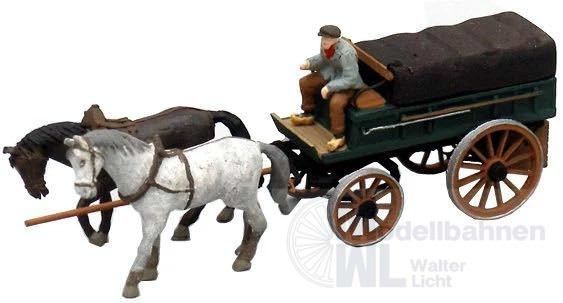 ARTITEC b.v. 387.65 - Bauernwagen mit Plane H0 1:87