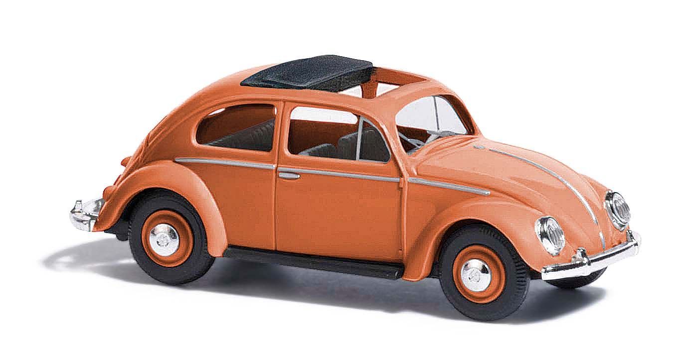 Busch 52953 - VW Käfer Ovalfenster korallen H0 1:87