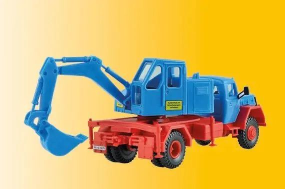 Kibri 14130 - MAGIRUS Eckhauber mit Baggeraufbau H0 1:87