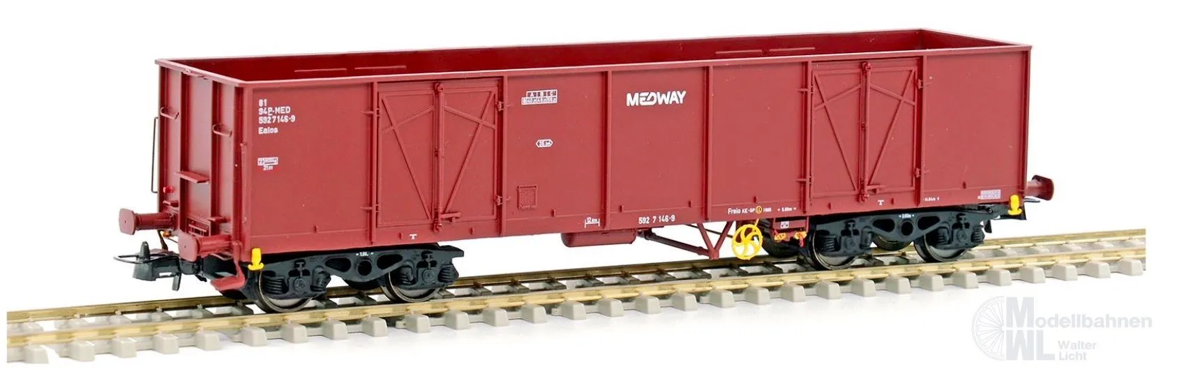 Sudexpress S592146 - Güterwagen offen Medway Ep.VI Ealos 81 94 592 7 146-9 H0/GL