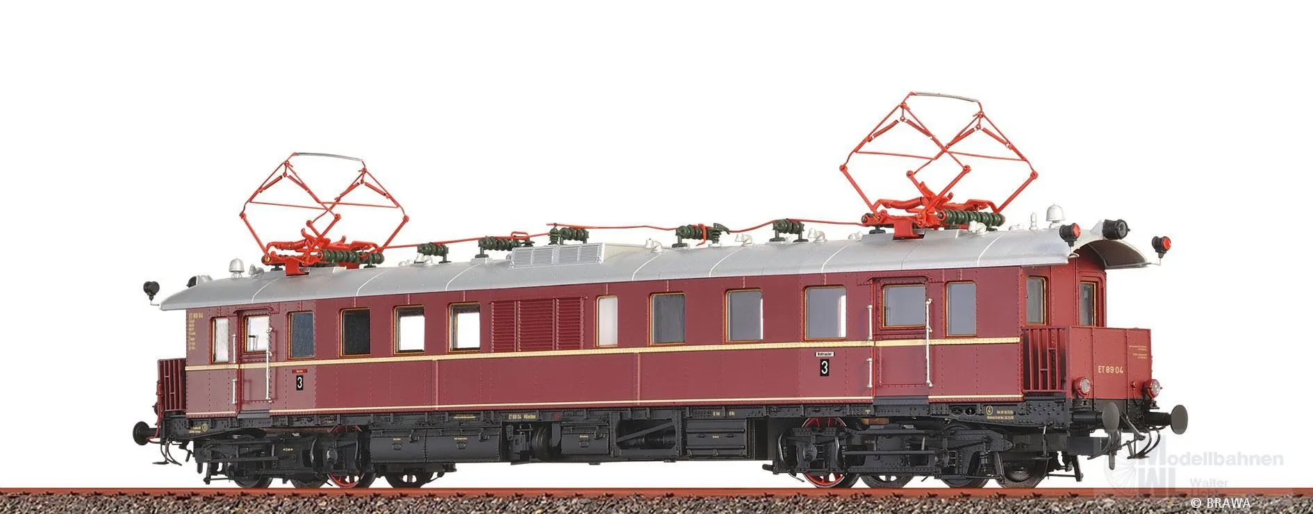 Brawa 44168 - Triebwagen ET 89 DB Ep.III H0/WS Sound