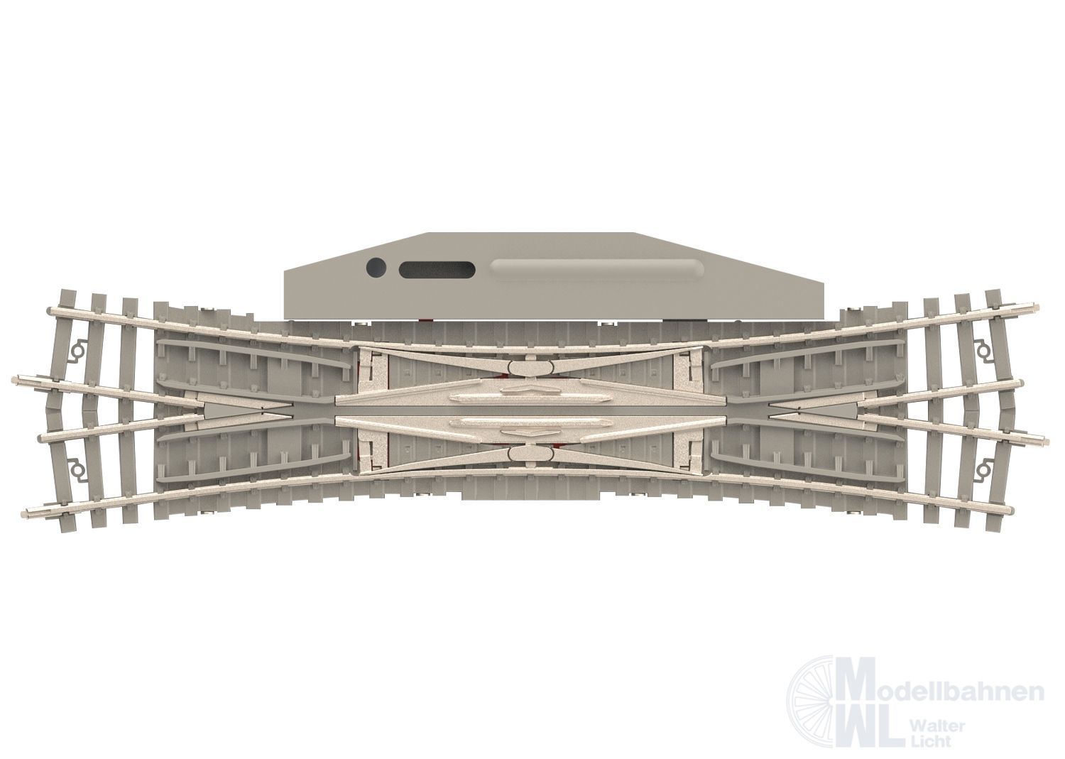 Trix 14560 - DKW 15° Grad R4 elektrisch Betonschwelle N 1:160