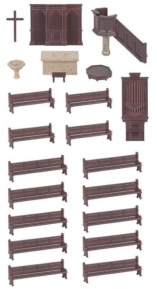 Faller 180346 - Kirchenausstattungs-Set H0 1:87