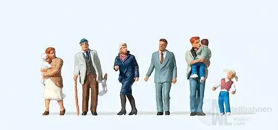 Preiser 10415 - Passanten. Kinder H0 1:87