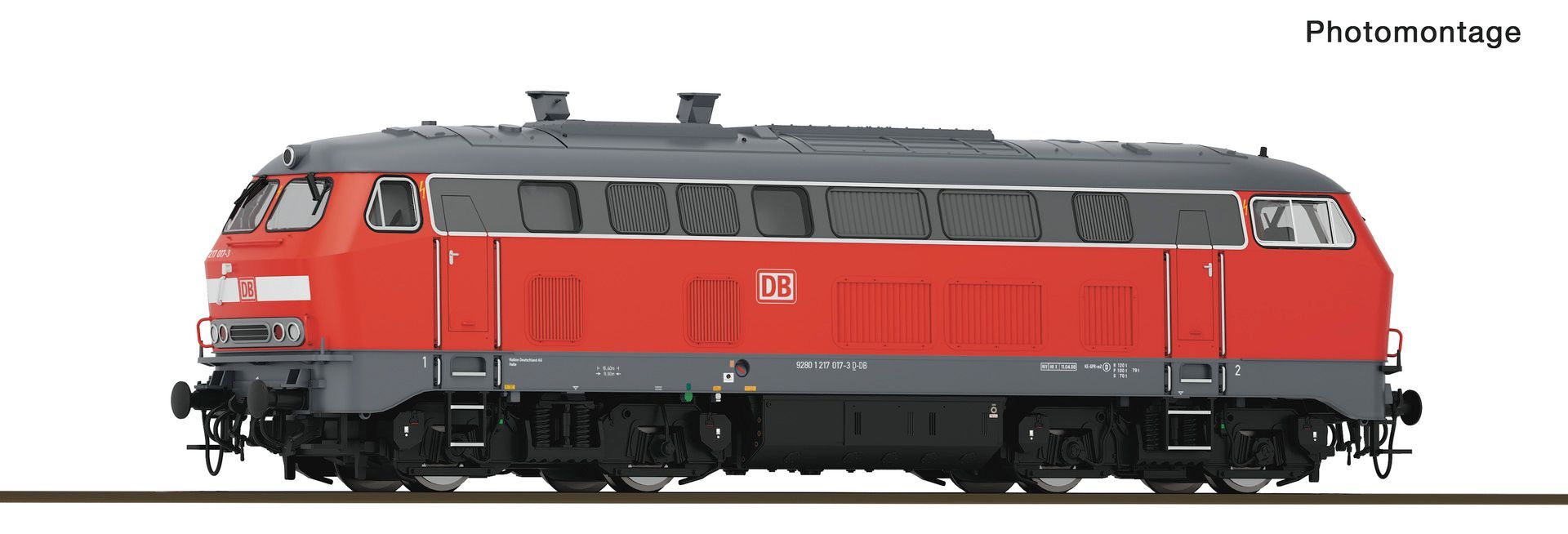 Roco 7310118 - Diesellok BR 217 DB-AG H0/GL SOUND