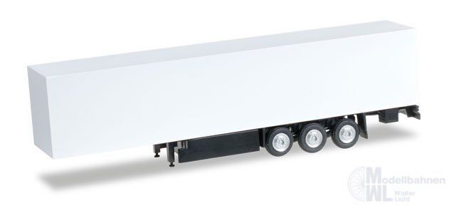 Herpa 084529 - Koffer-Auflieger mit Palettenkasten Inhalt: 2 Stück TT 1:120