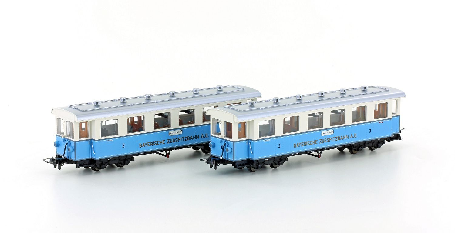 Hobbytrain 43101 - Bayrische Zugspitzbahn 2 Ergänzung Wagen H0m